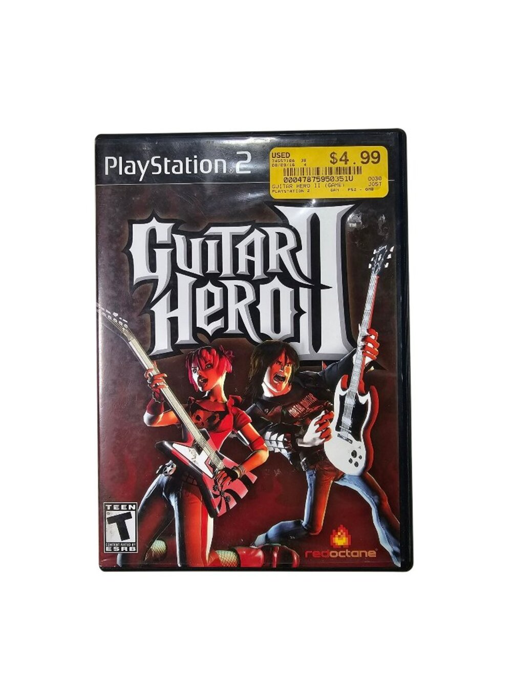 Guitar Hero II (Sony PlayStation 2) PS2 Game Complete with Manual RedOctane